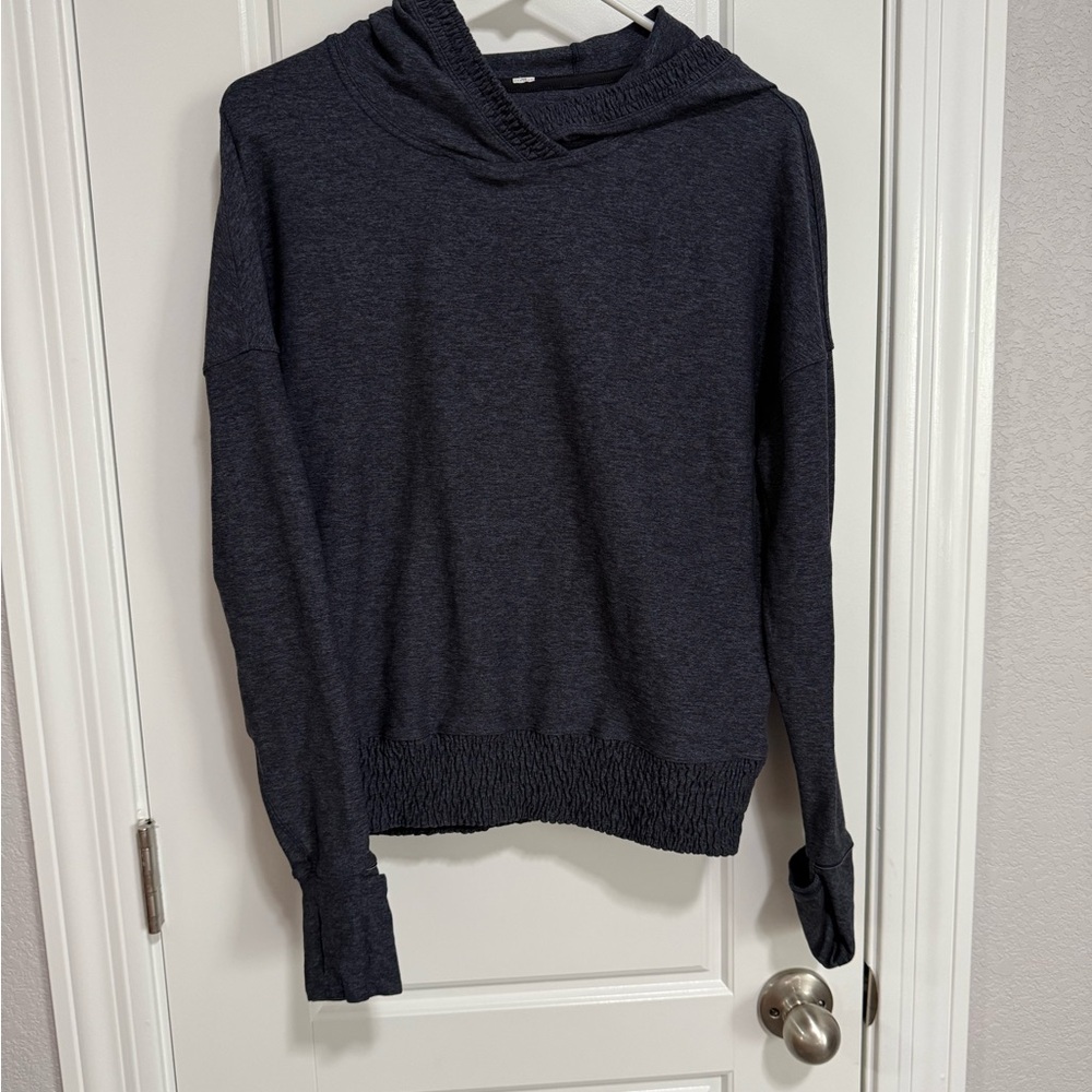 Lululemon Dark Gray Hooded Sweatshirt